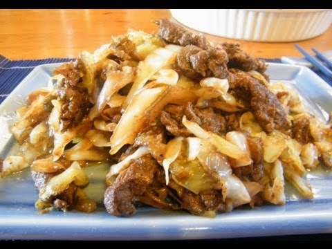 Keto cooking how to cook low carb Beef and cabbage...