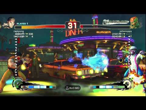 rapiyong [Ryu] vs. johnsnoopy [Dhalsim] | SSF4 Arcade Edition