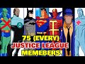 75 (Every) Justice League Members Backstories, Position And Powers Explored