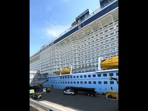 Thumbnail for Anthem of the Seas in Port of Seattle. #cruiseship #royalcaribbean #cruise #cruising #cruisetravel