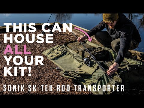 THIS SYSTEM CAN CARRY ALL YOUR CARP KIT! | Sonik SK-TEK Rod Transporter