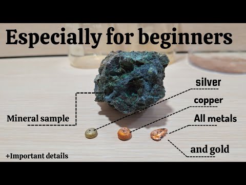 Precious metal mining, complete tutorial for beginners
