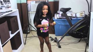 My Baby Sister Emma Jamming To "He Wasn't Man Enough" By Toni Braxton