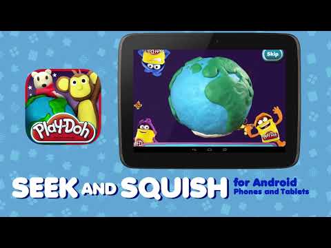 Play-Doh Seek and Squish