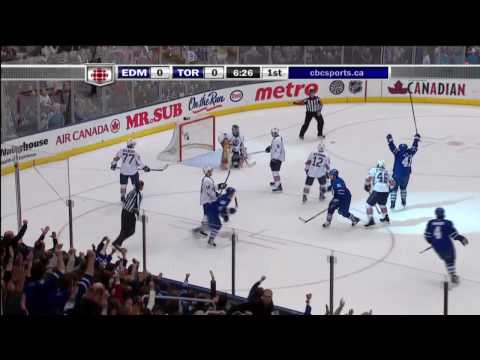 Nikolai Kulemin Goal - Oilers 0 vs Leafs 1 - Mar 13th 2010 (HD)