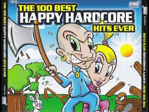 BEST HAPPY HARDCORE HITS EVER [FULL ALBUM 157:16 MIN] HAKKUH TOP 100 MIX HD HQ HIGH QUALITY