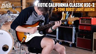 Video thumbnail for No Talking...Just Tones | Xotic California Classic XSC-2 - 3 Tone Burst Light Ageing by Peach Guitars