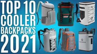 Top 10: Best Cooler Backpacks of 2021 / Insulated Cooler Bag / Lunch Backpack for Camping, Travel