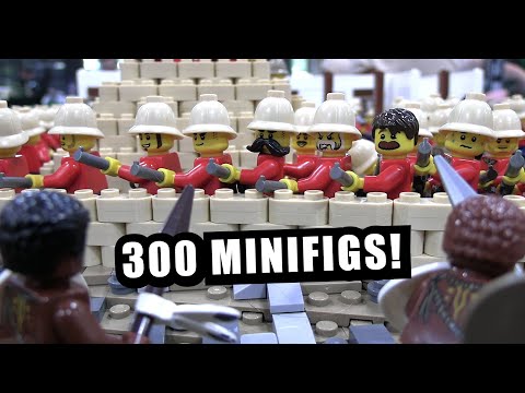 LEGO Battle of Rorke's Drift with 300 Minifigures
