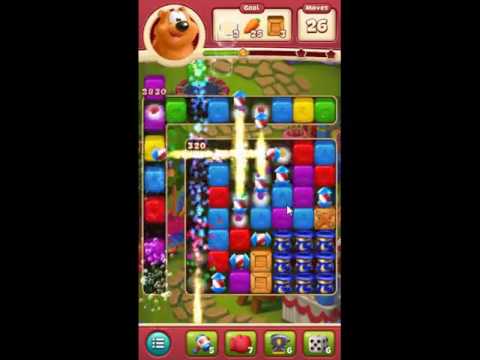 Toon Blast Level 94 - NO BOOSTERS 🐻🐺🐱