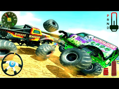 Monster Truck Demolition Derby Games : Crash Boom Punk Stunts 2021 - Android Gameplay #2