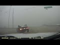 Dashcam video captures one man's encounter with a tornado on I-265 in Southern Indiana