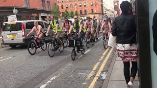 WNBR World Naked Bike Ride - Manchester 2017