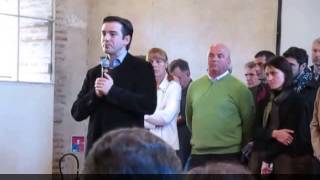 preview picture of video 'Voeux du Maire de Saint-Sever 11 janvier 2015'