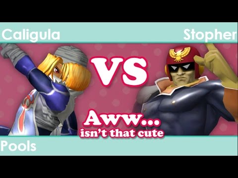 AITC 3 - Caligula (Sheik) vs Stopher (C Falcon) Pools - Melee