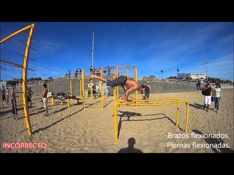 Reglas Straddle Planche - Torneo Nacional de Calistenia: SUMMER BAR WAR I