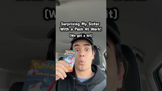 She was not happy I did this 😂 #PokemonCards #pokemon #pokemoncommunity #funny #fyp
