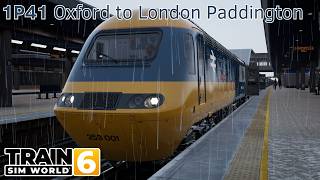 1P41 Oxford to London Paddington - Great Western Express - Class 43 - Train Sim World 6