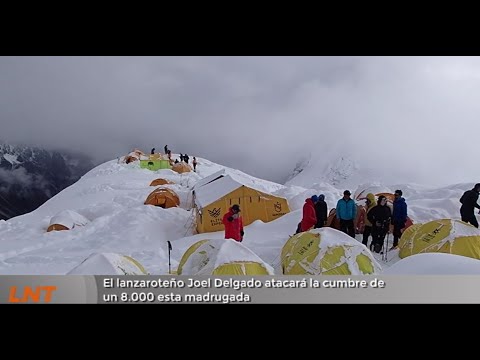 Joel Delgado atacará la cumbre de un "ochomil" esta madrugada