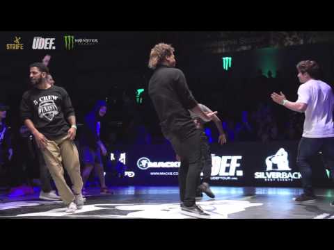 INSANE Power Move Cypher Battle | Silverback Open 2015 | UDEFtour.org x Strife