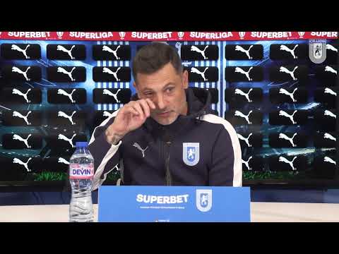 Press conference before the match against Rapid Bucharest