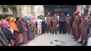 রাজনগর ফায়ার সার্ভিস কর্তৃক উপজেলা ব্র্যাক অফিসে উদ্ধার ও অগ্নি-নির্বাপণ বিষয়ক মহড়া এবং ধারাবাহিক মৌলিক প্রশিক্ষণ কার্যক্রমের অংশবিশেষ