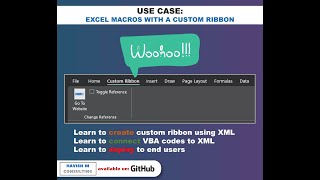 Excel Macros with Custom Ribbon in XML