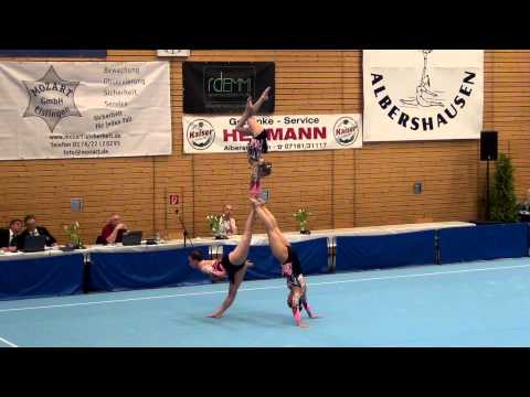 Albershausen 2015   071   074   WG   Seniors   Bal   GER   TSGV Albershausen, Janina Hiller, Celine