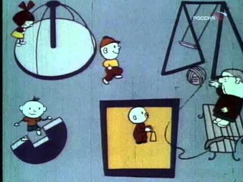 'We arrived left' from Wick newsreel. 1971 fitil priehali uehali Roman Kachanov  russian animation