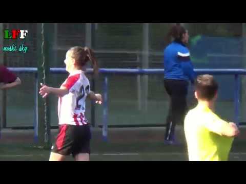 Gol Azkona (Eibar 1-6 Athletic B) - www.ligasfutbolfemenino.com