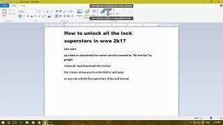 How to unlock all the superstars in wwe 2k17
