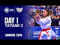 EKF KARATE Day 1 Tatami 3 EKF Cadet Junior U21 Championships Limassol