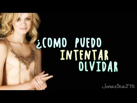 Sara Paxton - How Can I Remember To Forget  (Traducida al español)