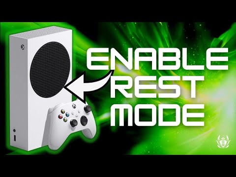 How to put Xbox Series S in REST mode 2023! How To Download Games While Xbox Series S Is Off!