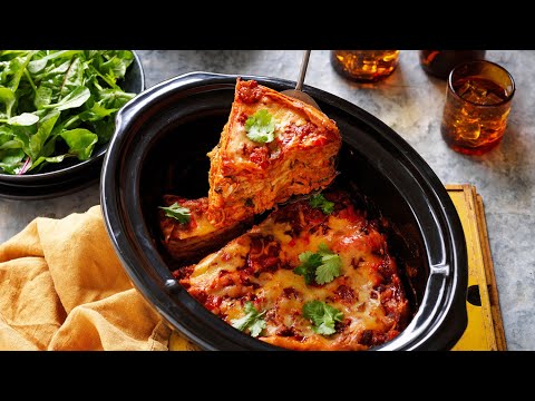 Slow Cooker Butter Chicken Lasagne