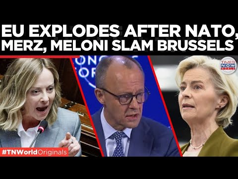 GERMANY TURNS ON EU: Merz Blames Brussels for Europe’s Decline | Times Now World