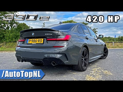 420HP BMW 330e G20 | REVIEW on AUTOBAHN [NO SPEED LIMIT] by AutoTopNL