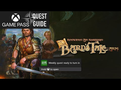 Weekly Xbox Game Pass Quest Guide - Earn an Achievement in Game Pass, The Bard's Tale Part 14