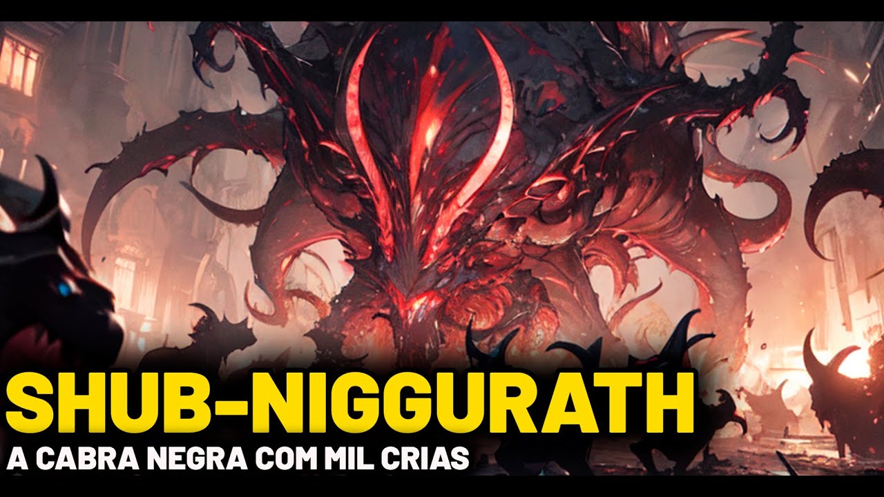 SHUB-NIGGURATH - A CABRA NEGRA COM MIL CRIAS - MITOLOGIA LOVECRAFT