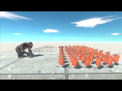 SKY BRIDGE ROMANUS ARMY vs EVERY UNIT - Animal Revolt Battle Simulator