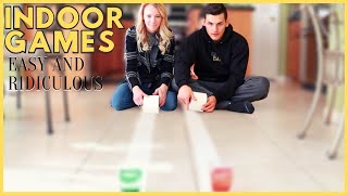 EASY FUN INDOOR GAMES FOR COUPLES & FAMILIES  