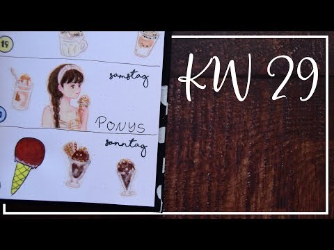 PLAN WITH ME WOCHENDEKO - KW 29 / 2019 - MINI HAPPY PLANNER - TIMELAPSE