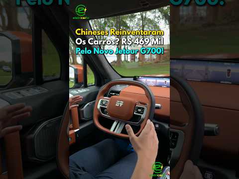Chineses Reinventaram os Carros? R$ 469 Mil Pelo Novo Jetour G700!⚡