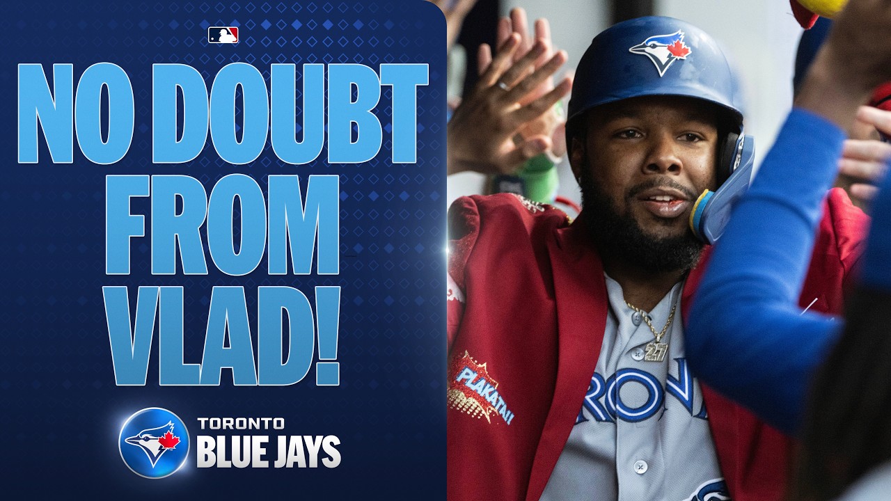 Vladimir Guerrero Jr. hits a NO-DOUBT HOME RUN to cap off a FIVE-RUN INNING for the Blue Jays! 🤯😤