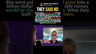 THEY SAID NO