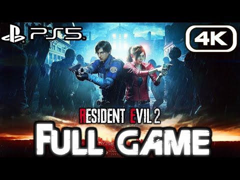 RESIDENT EVIL 2 REMASTERED PS5 Gameplay Walkthrough FULL GAME (4K 60FPS RAY TRACING) No Commentary