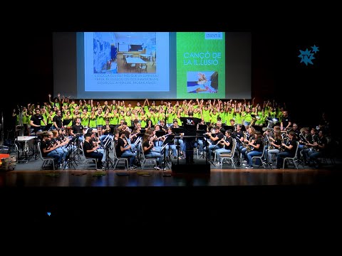 100 escolares de La Nucía y Benimantell junto la Unió Musical protagonizaron “L’Escola Canta 2023”
