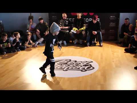 semifinal 6 y.o. bboy Валера vs bboy Динозавр Ниндзя - брейкданс чемпионат BBOY NATION FINALS 2020