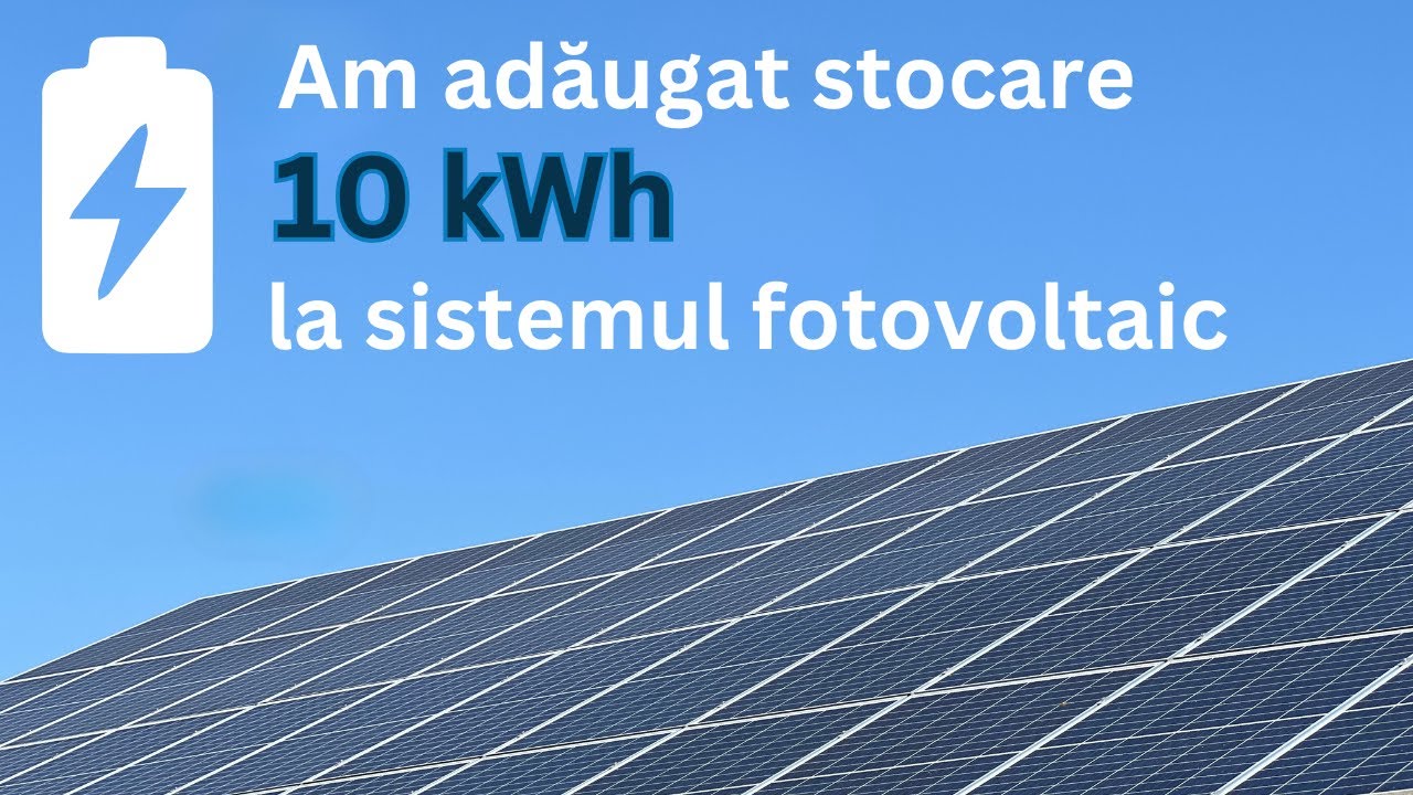 Sisteme fotovoltaice cu baterii - instalare & recomandări