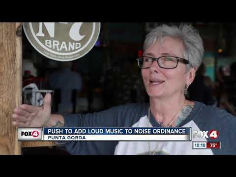Music too loud, the city will discuss adding loud music to noise ordinance in Punta Gorda